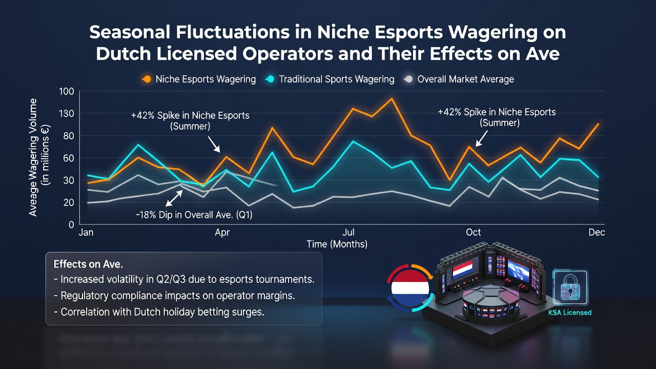 Illustratie van sessieduur analyses met seizoensdata voor esports weddenschappen op Nederlandse platforms